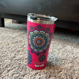 Tervis Vibrant Pink and Blue Mandala Tumbler